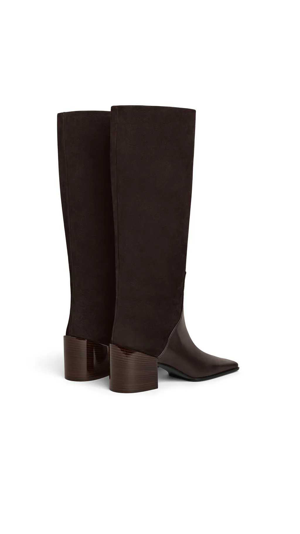 Square-Toe Boots