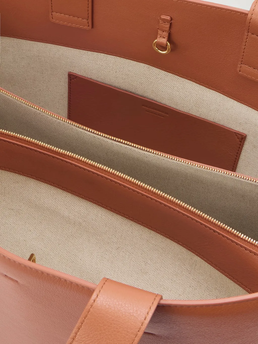 Buckle-Strap Tote Bag