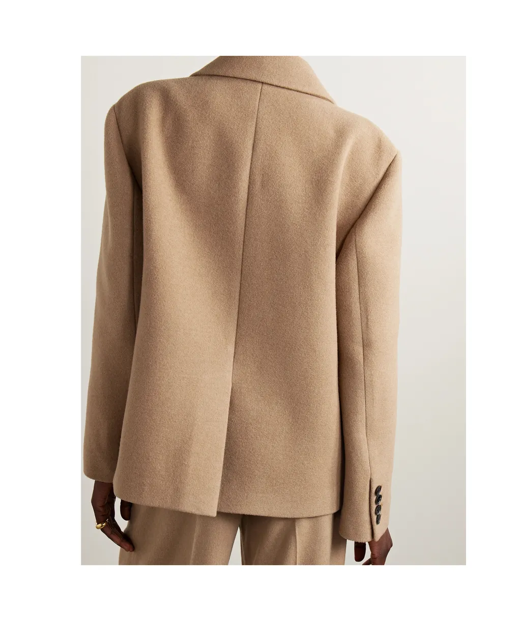 Vianney Double-Breasted Short Coat