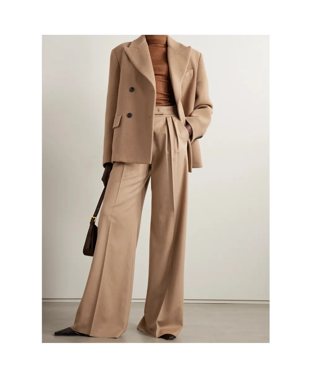 Vianney Double-Breasted Short Coat