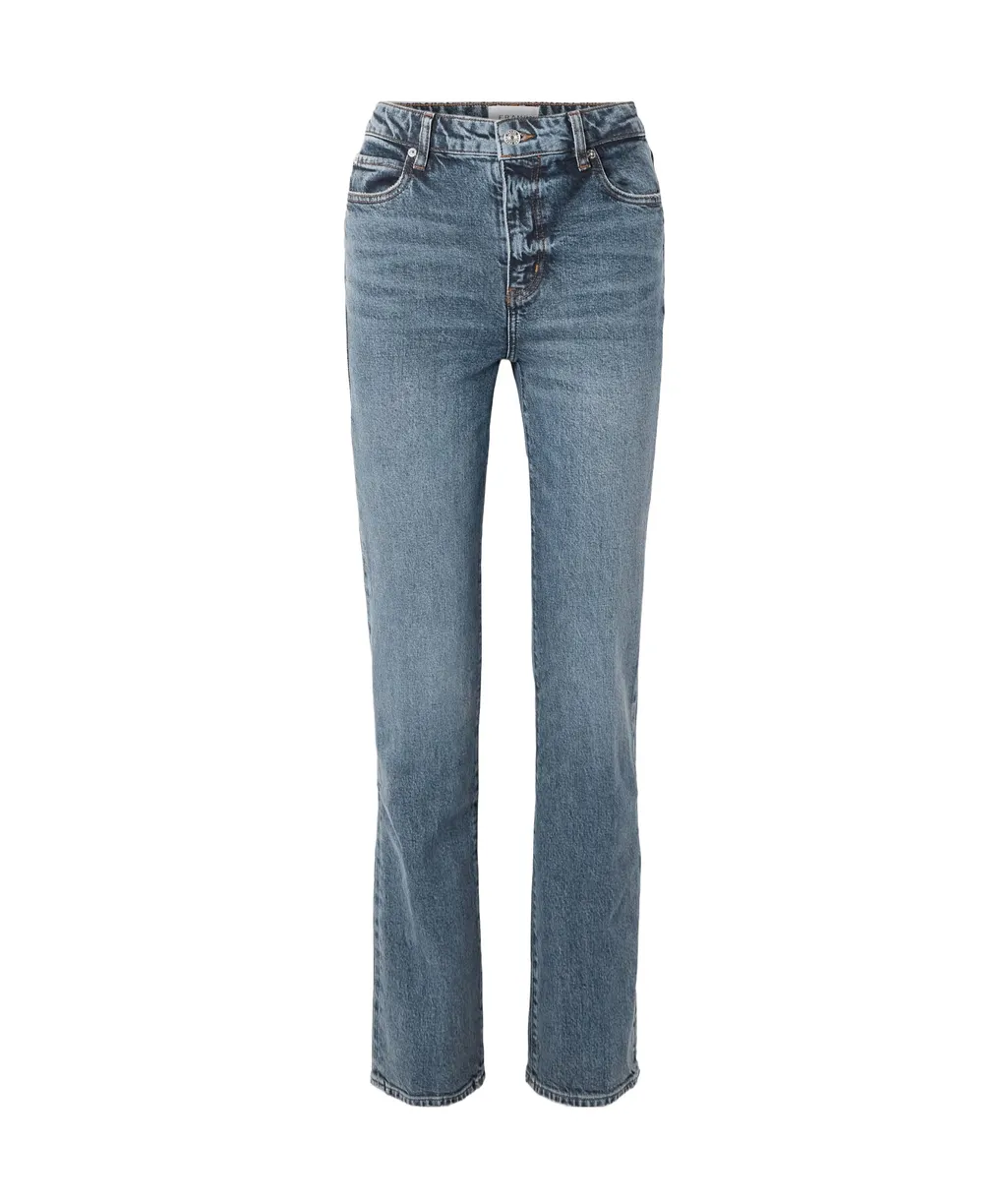 The Ruler High-Rise Slim-Leg Jeans