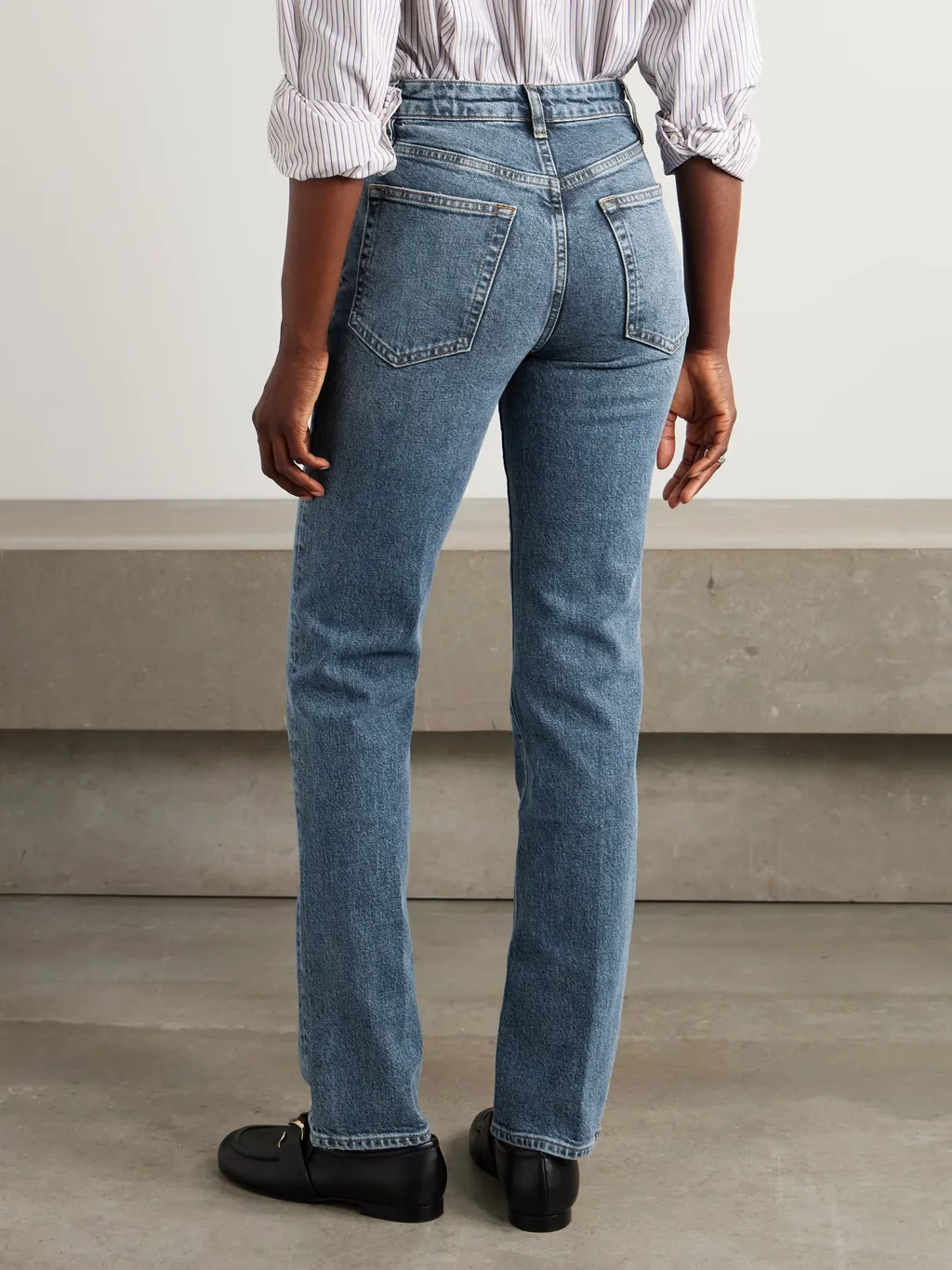 The Ruler High-Rise Slim-Leg Jeans