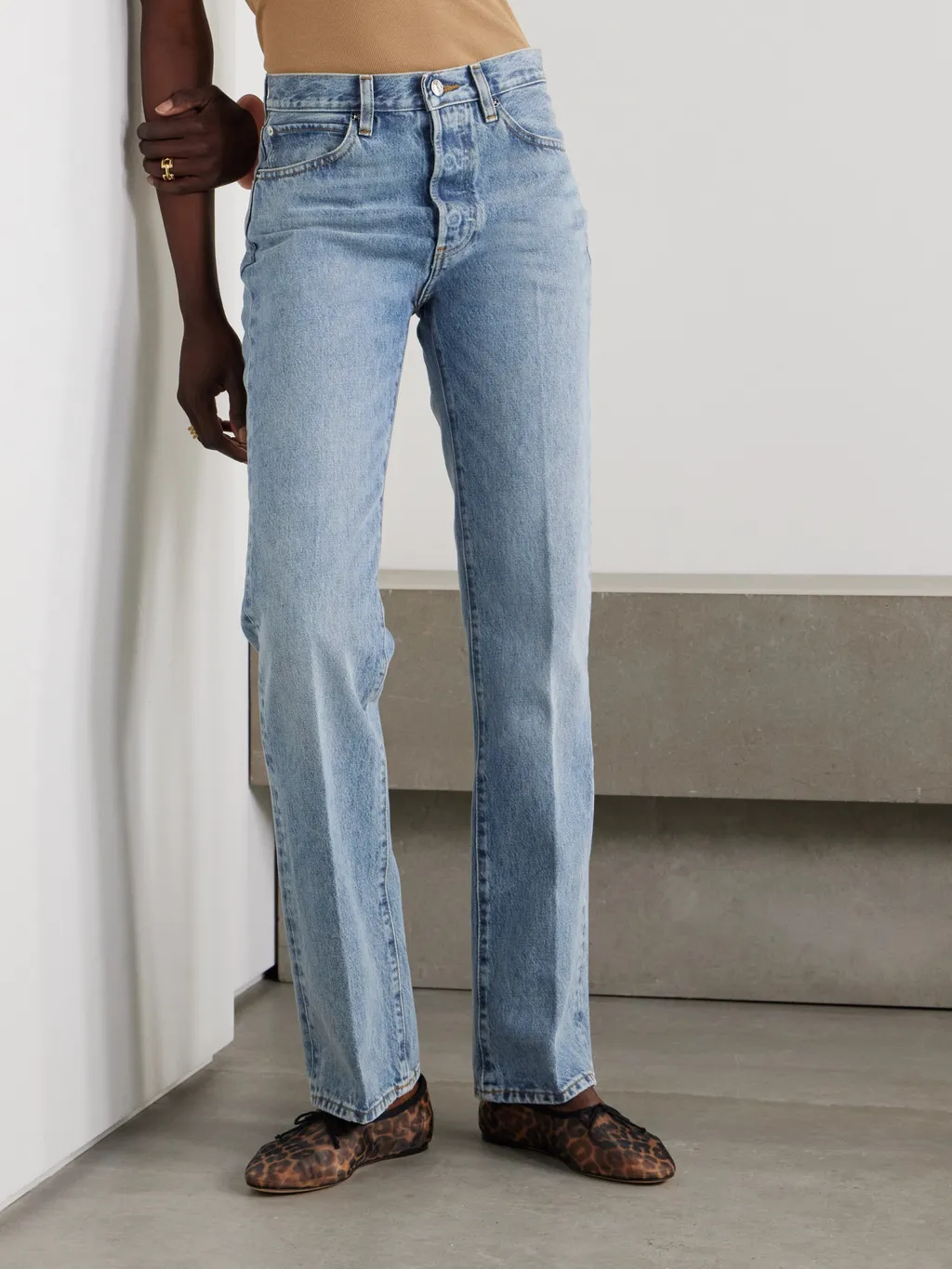 The Vertical Straight-Leg Jeans