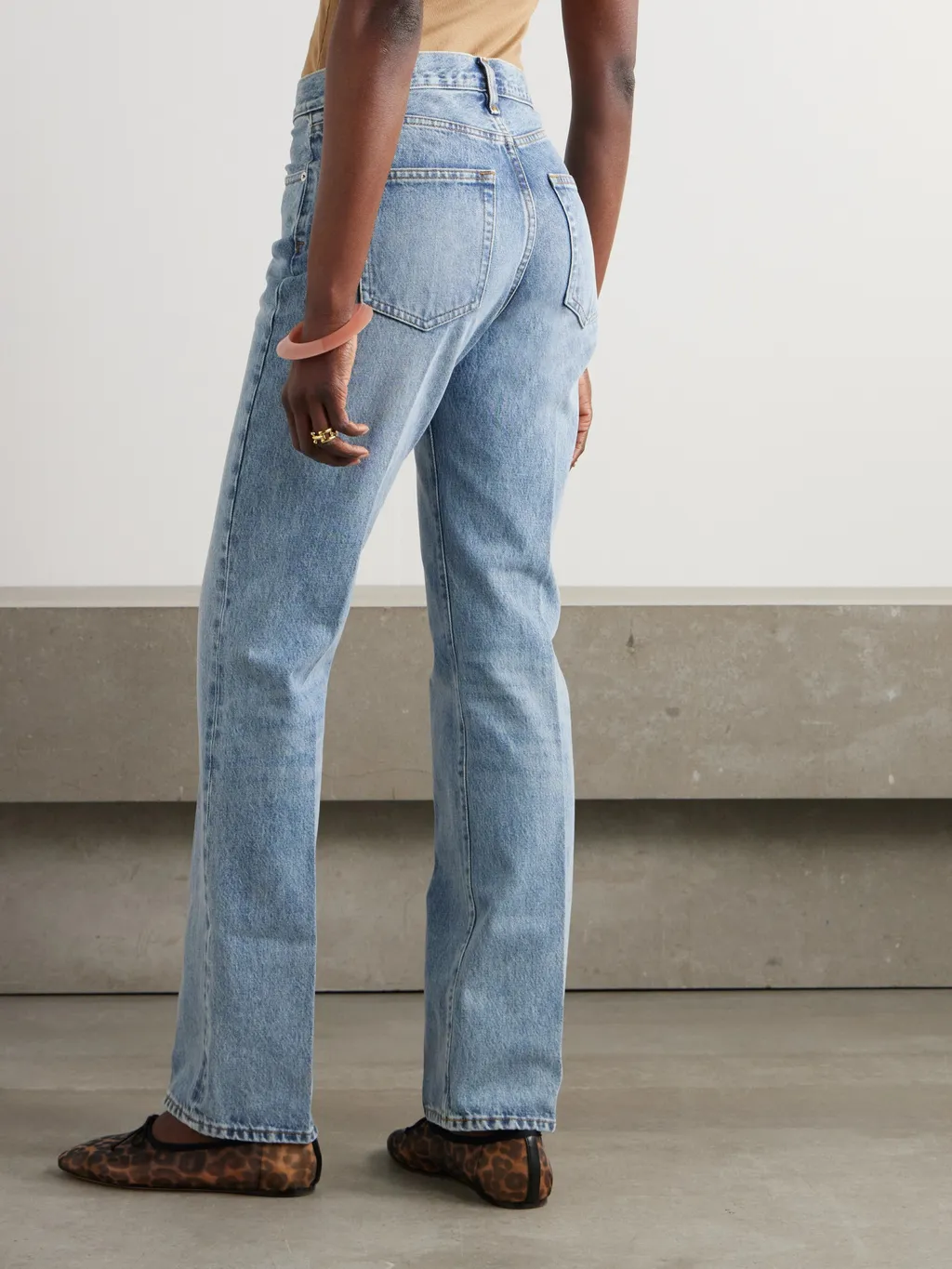 The Vertical Straight-Leg Jeans