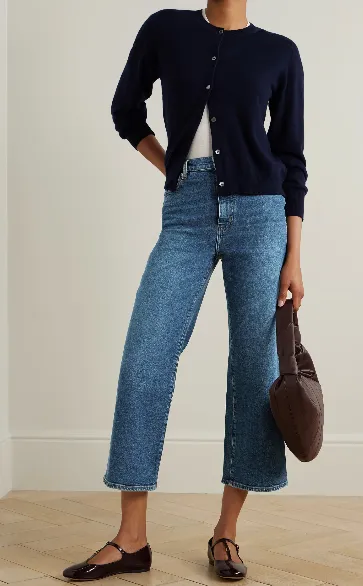 The Wide High-Rise Wide-Leg Jeans
