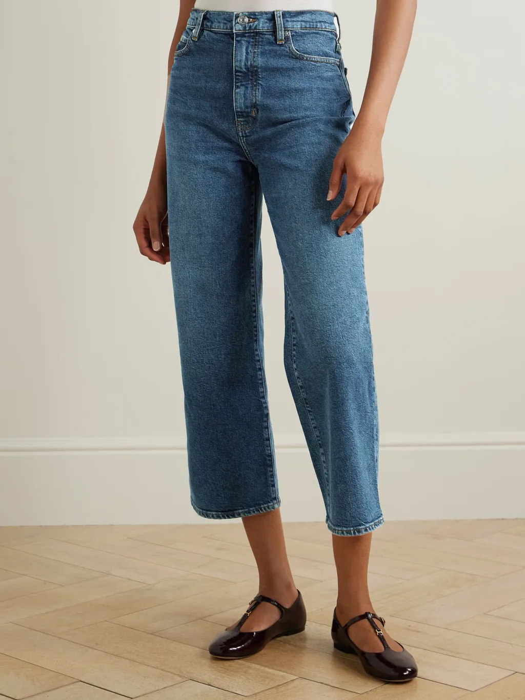 The Wide High-Rise Wide-Leg Jeans