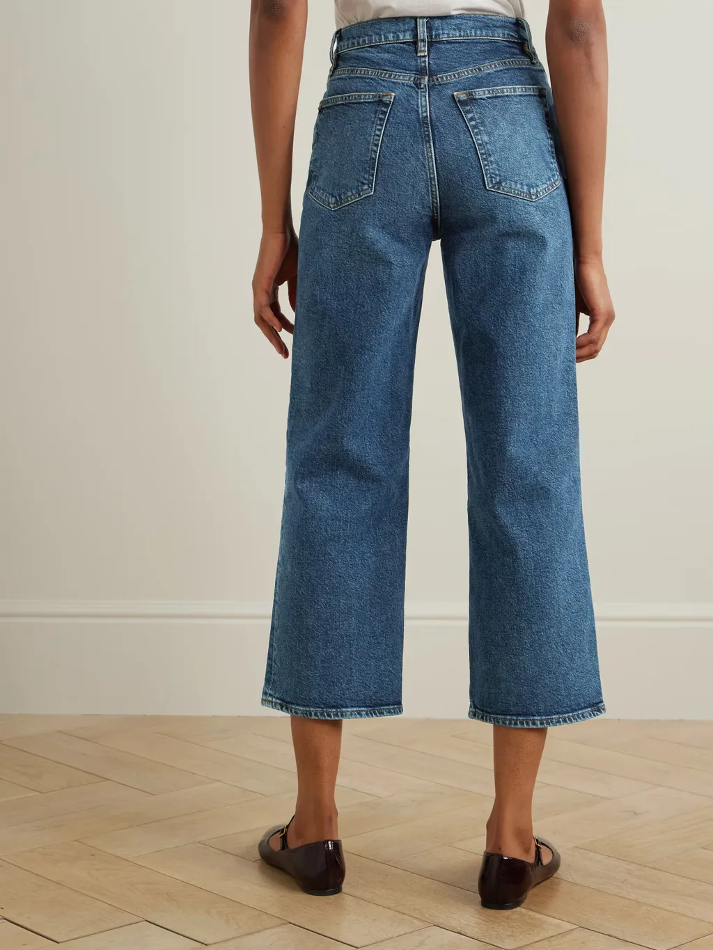 The Wide High-Rise Wide-Leg Jeans