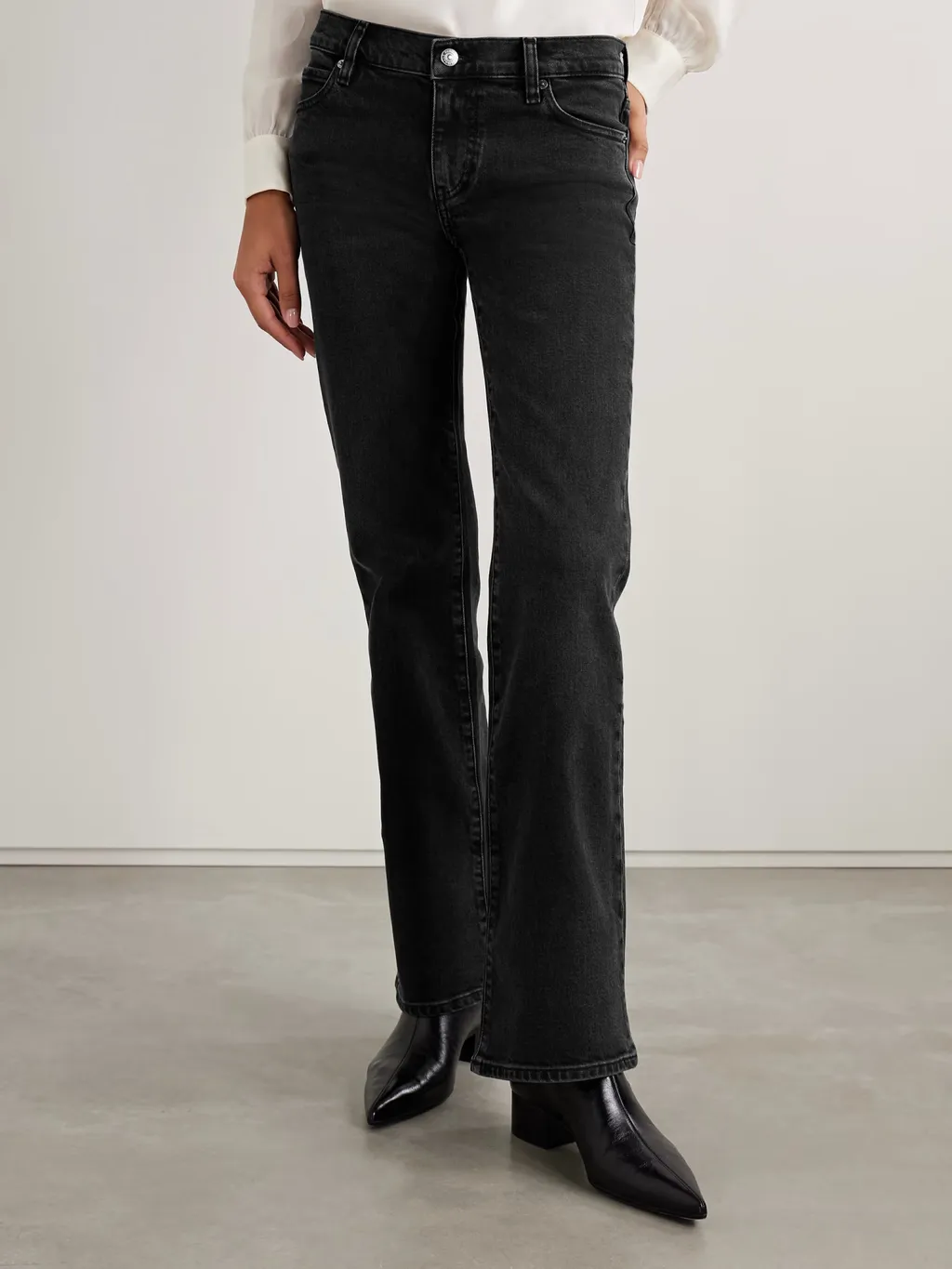 The Rodeo Mid-Rise Flared Jeans