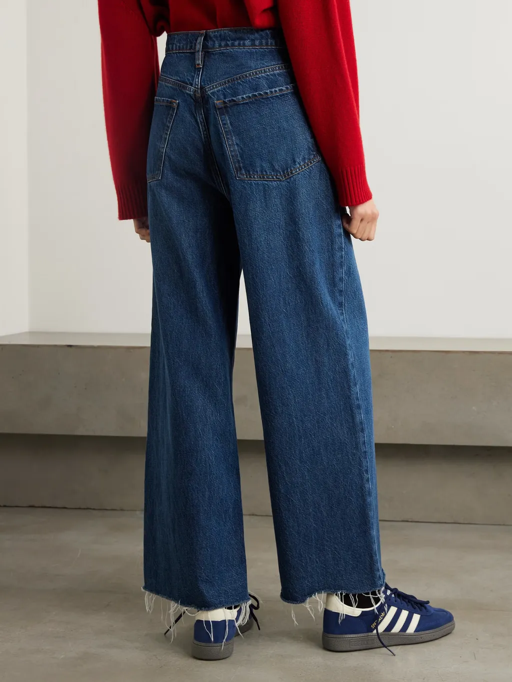 High-Rise Wide-Leg Jeans