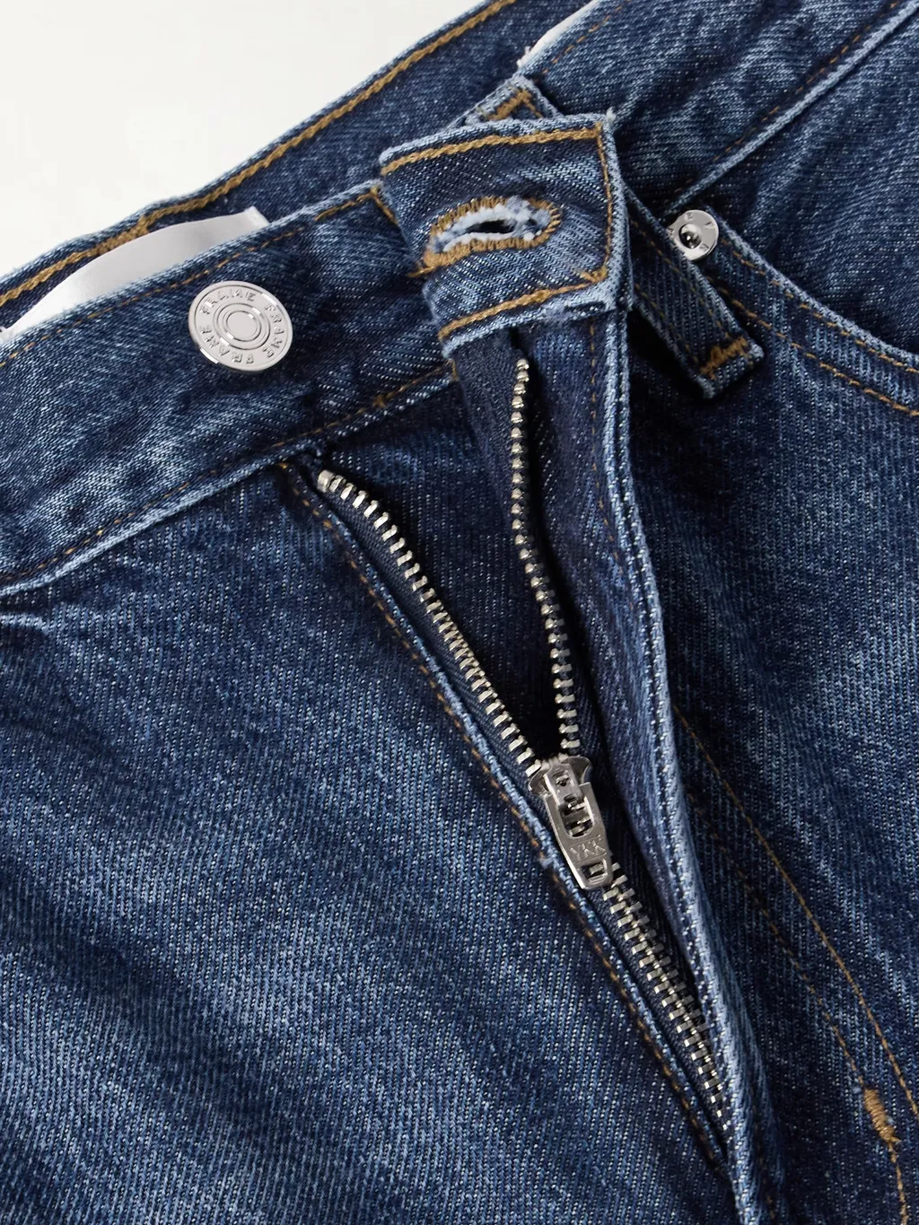 High-Rise Tapered Jeans