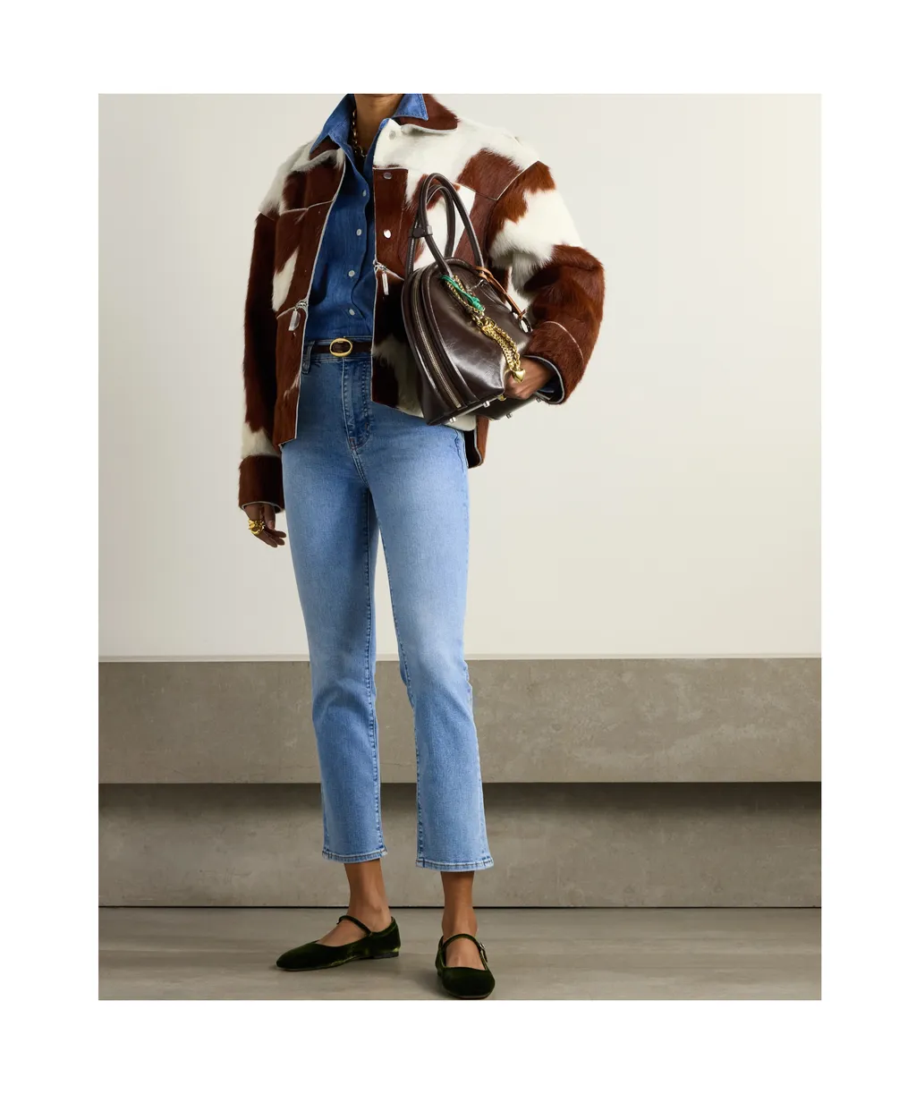 The Pencil Cropped High-Rise Skinny Jeans