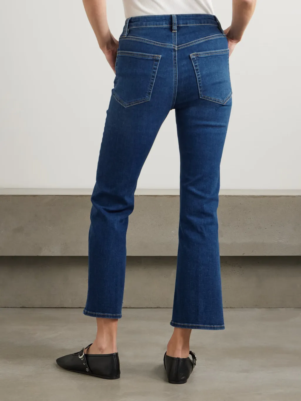 High-Rise Skinny-Leg Cropped Jeans