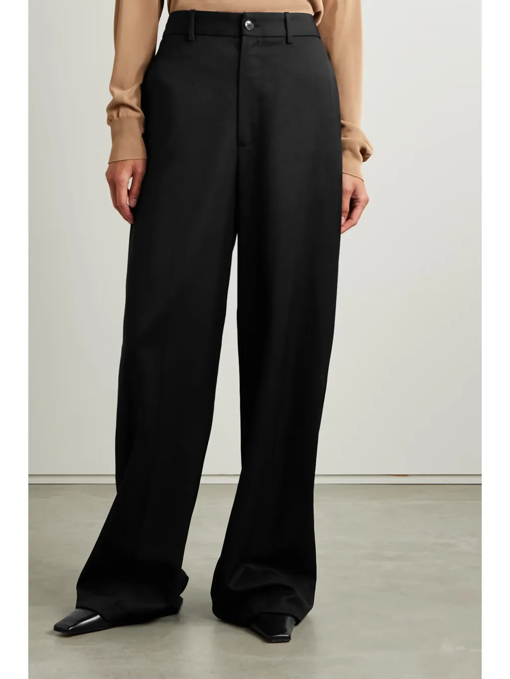 Wide-Leg Casual Pants