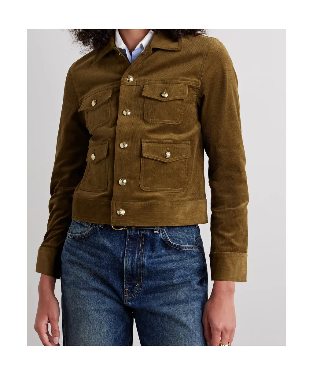 Lizeth Corduroy Casual Jacket