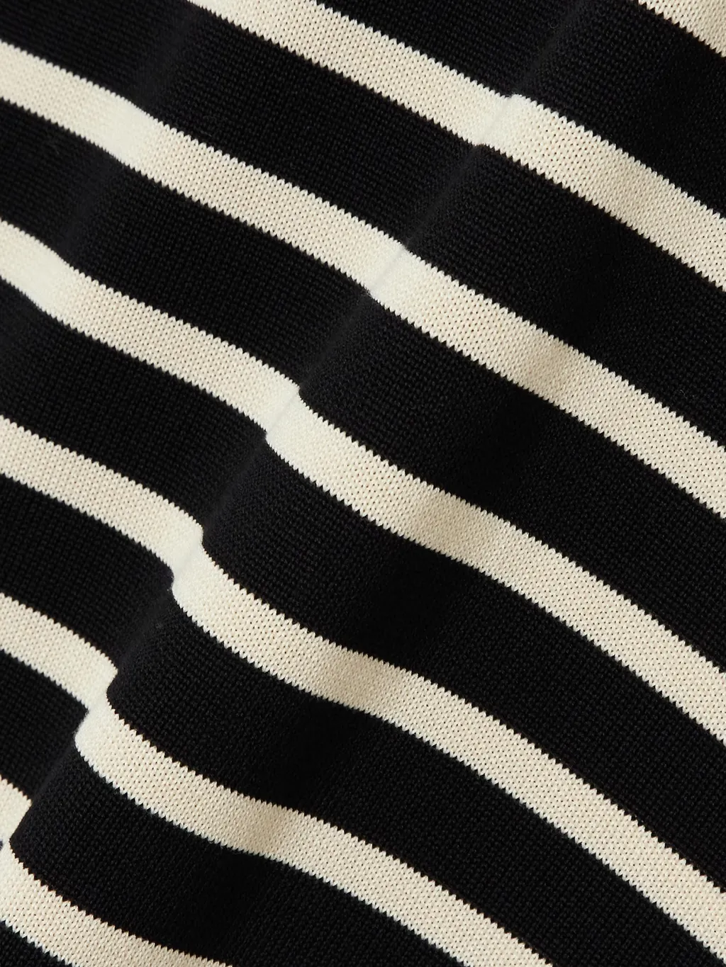Striped Long-Sleeved Sweater