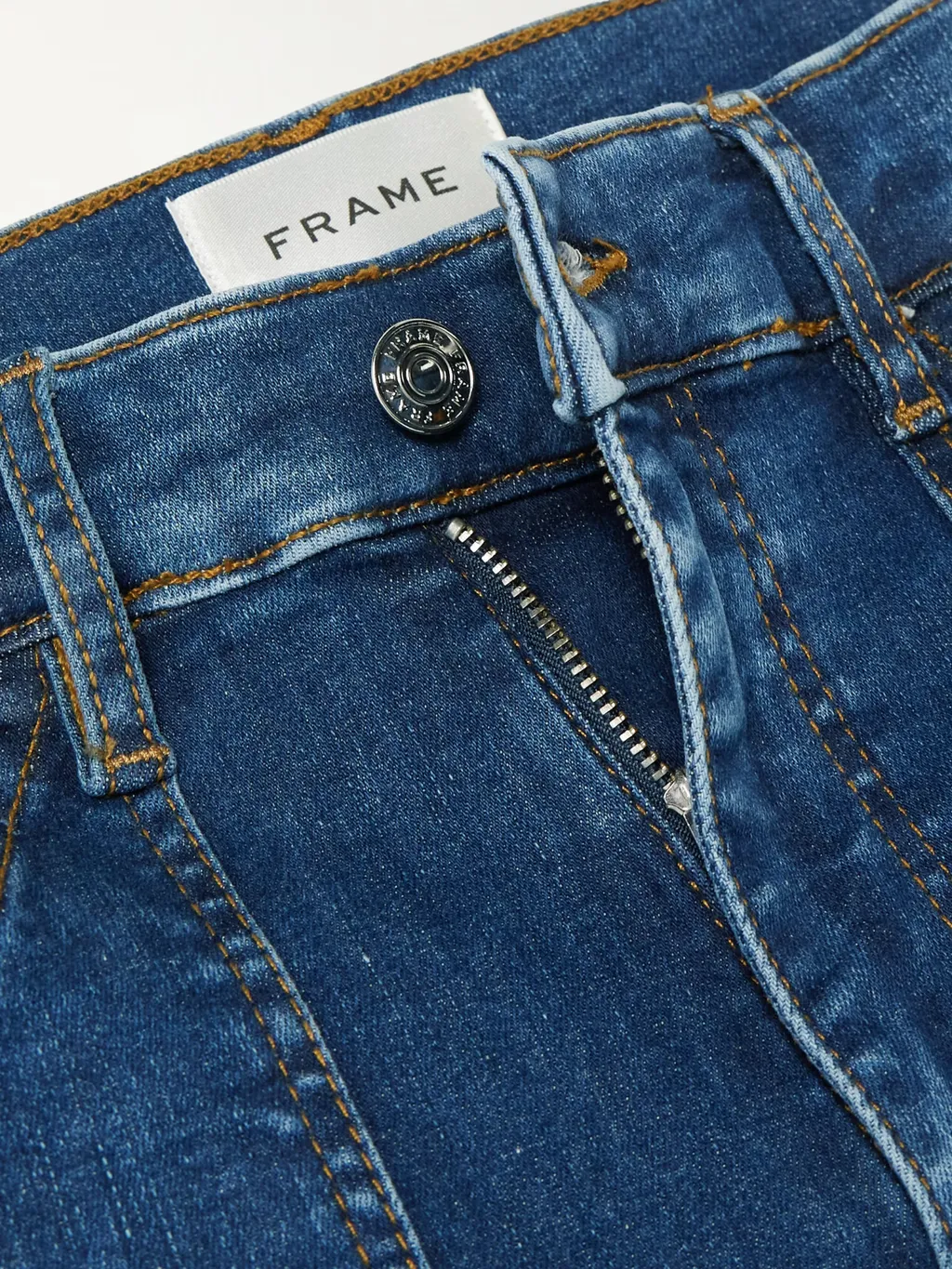 High Waist Straight Jeans