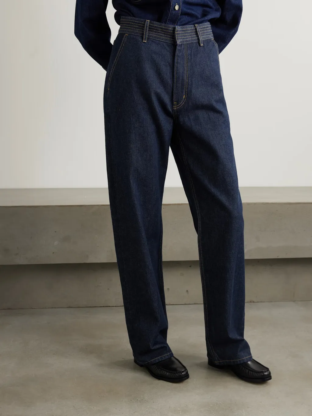 High-Rise Wide-Leg Jeans