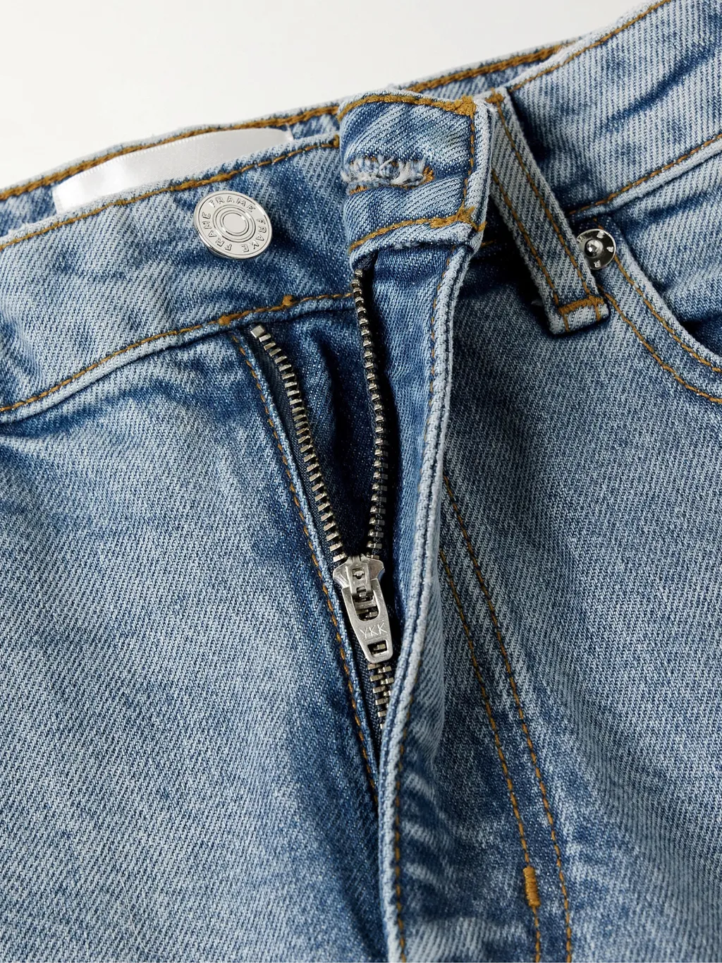 High-Waisted Flared Cropped Jeans