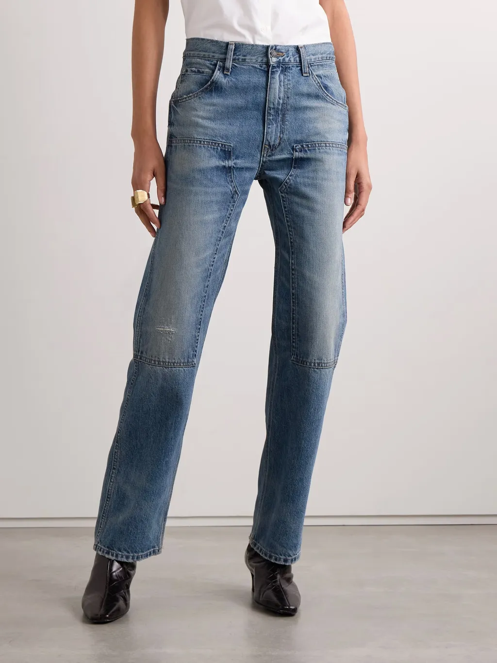Mid-Rise Jeans