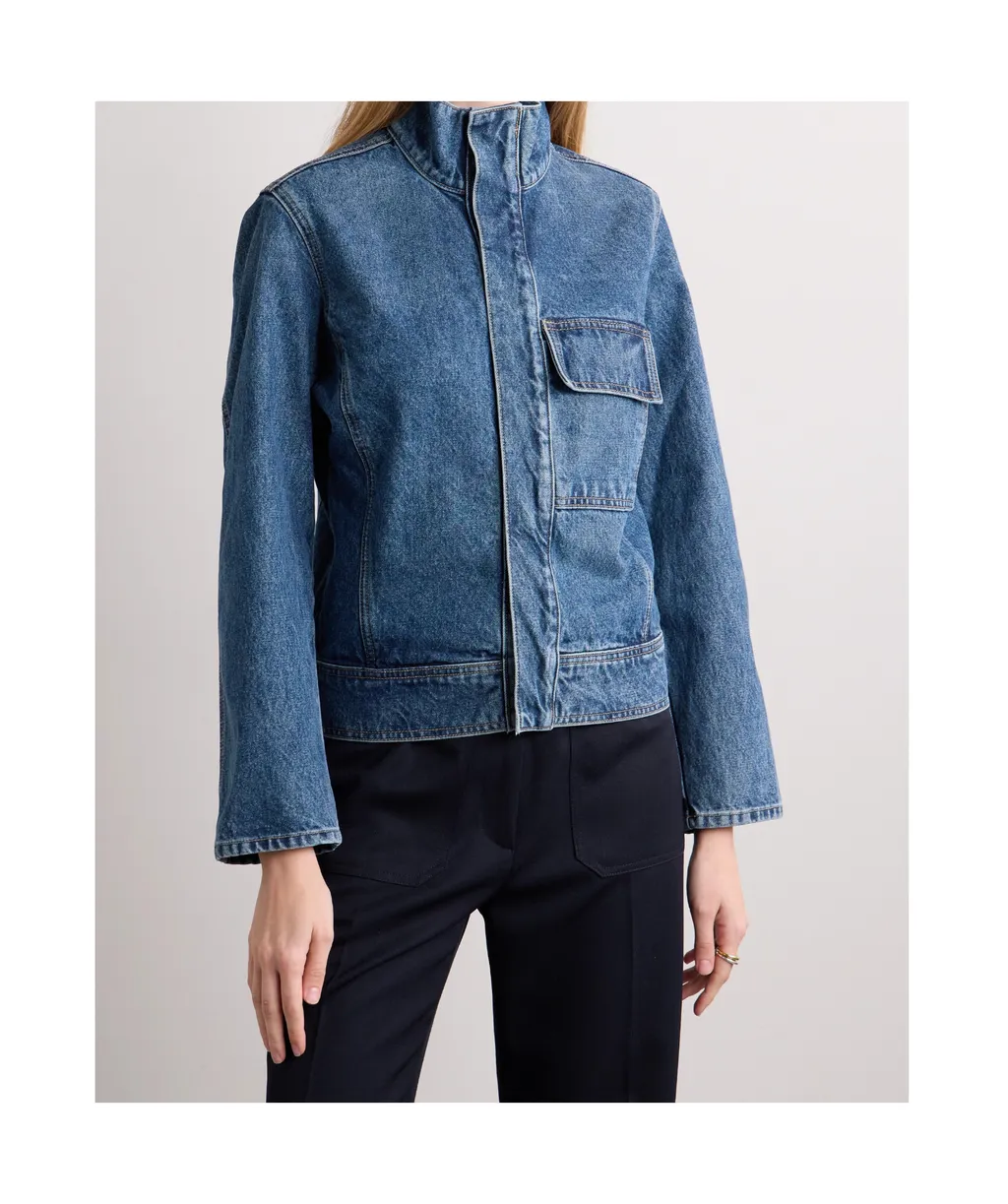 Marilou Long-Sleeved Denim Jacket
