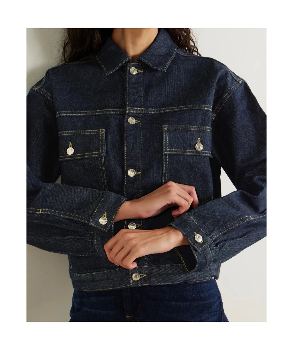 Button Denim Jacket
