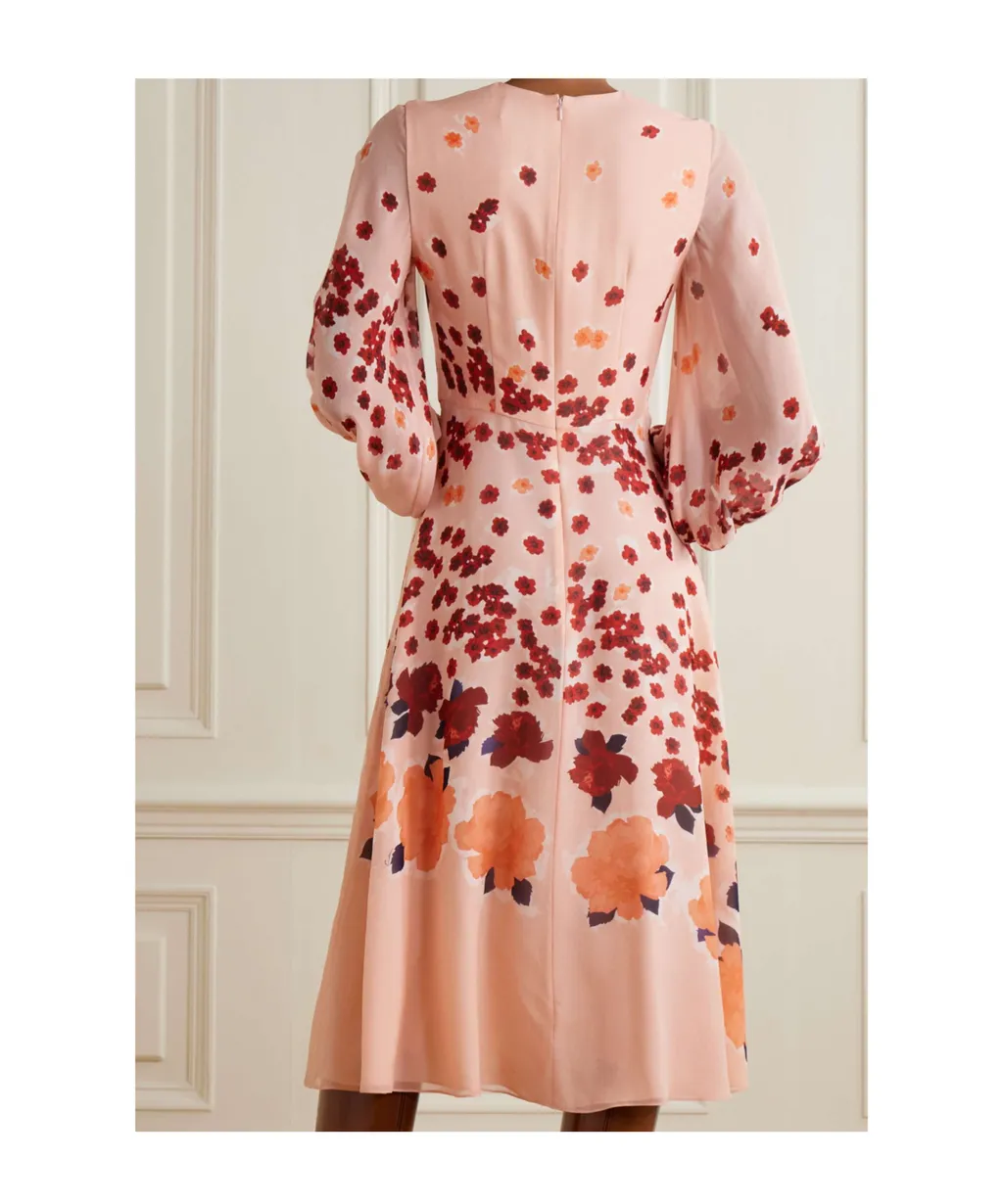 Round Neck Long Sleeve Dress
