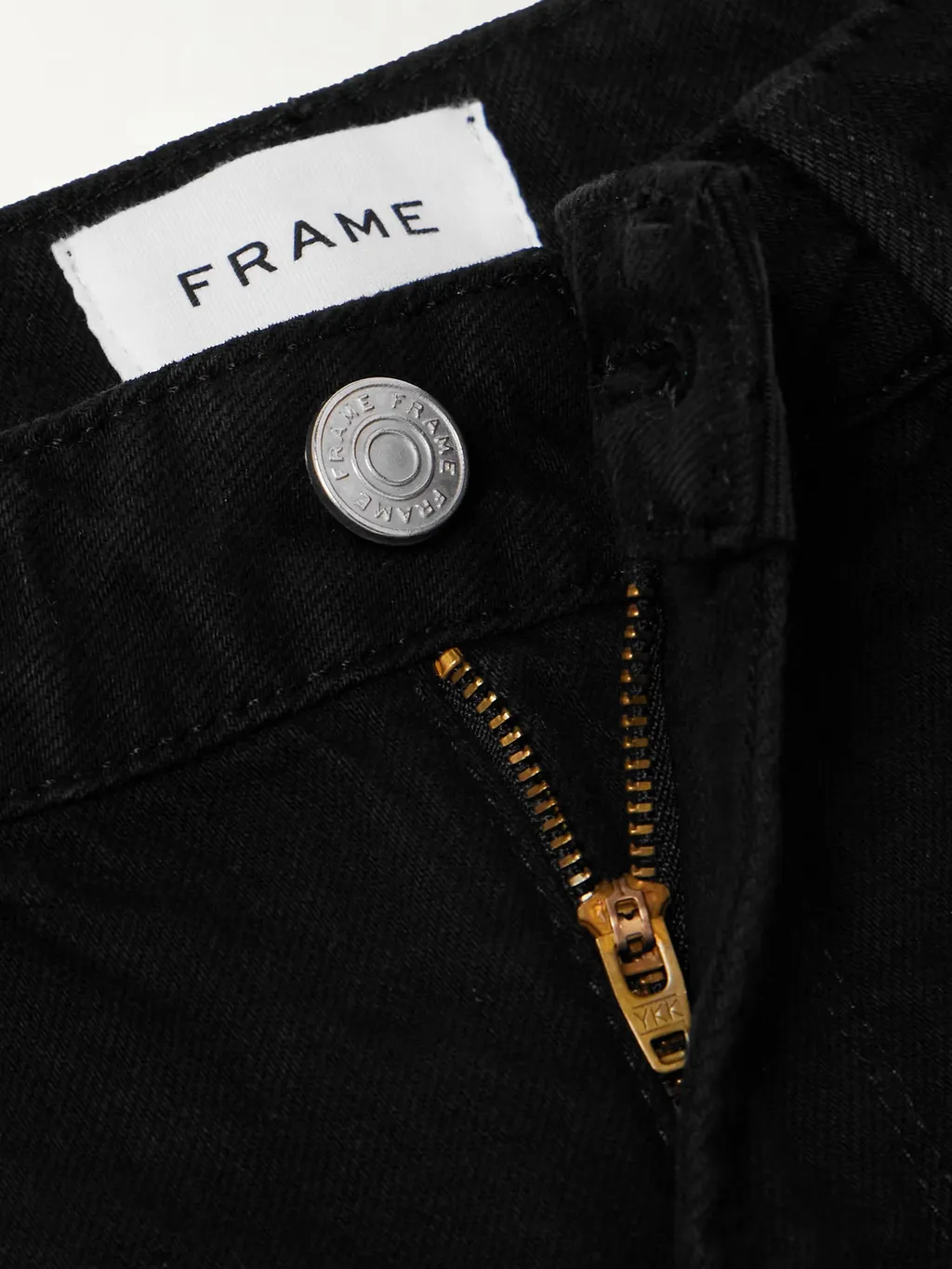 Frayed Denim Shorts