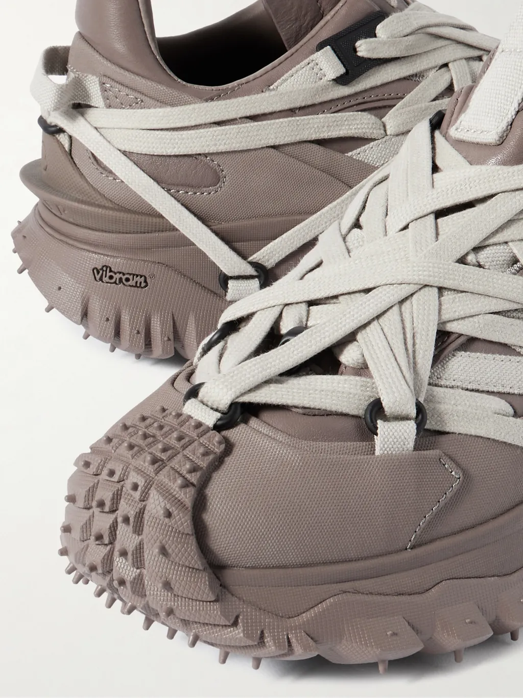 Rick Owens X Moncler Lace-Up Sneakers