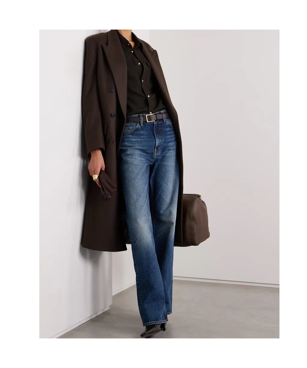 Button-Down Long-Sleeved Shirt