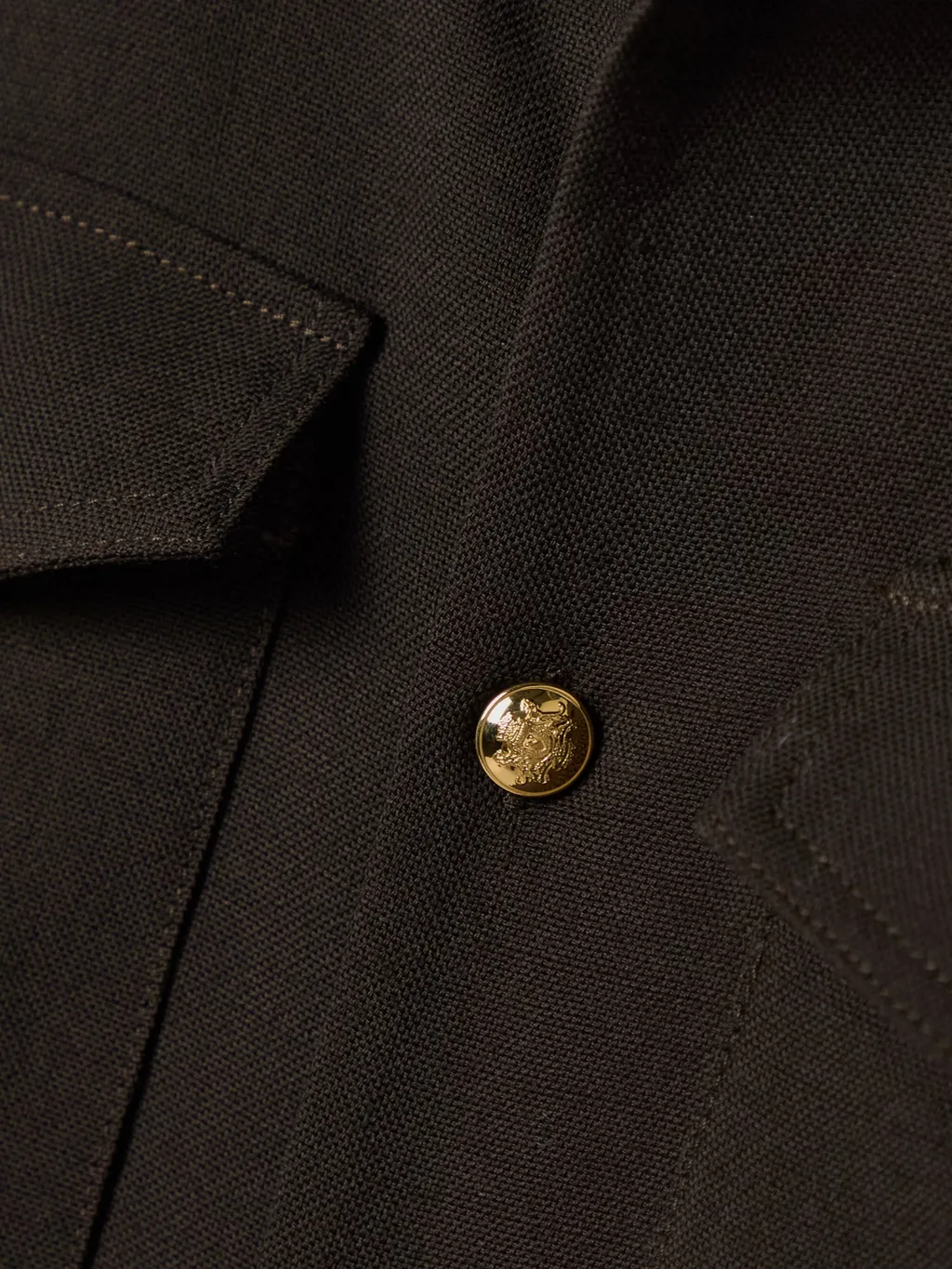 Button-Down Long-Sleeved Shirt