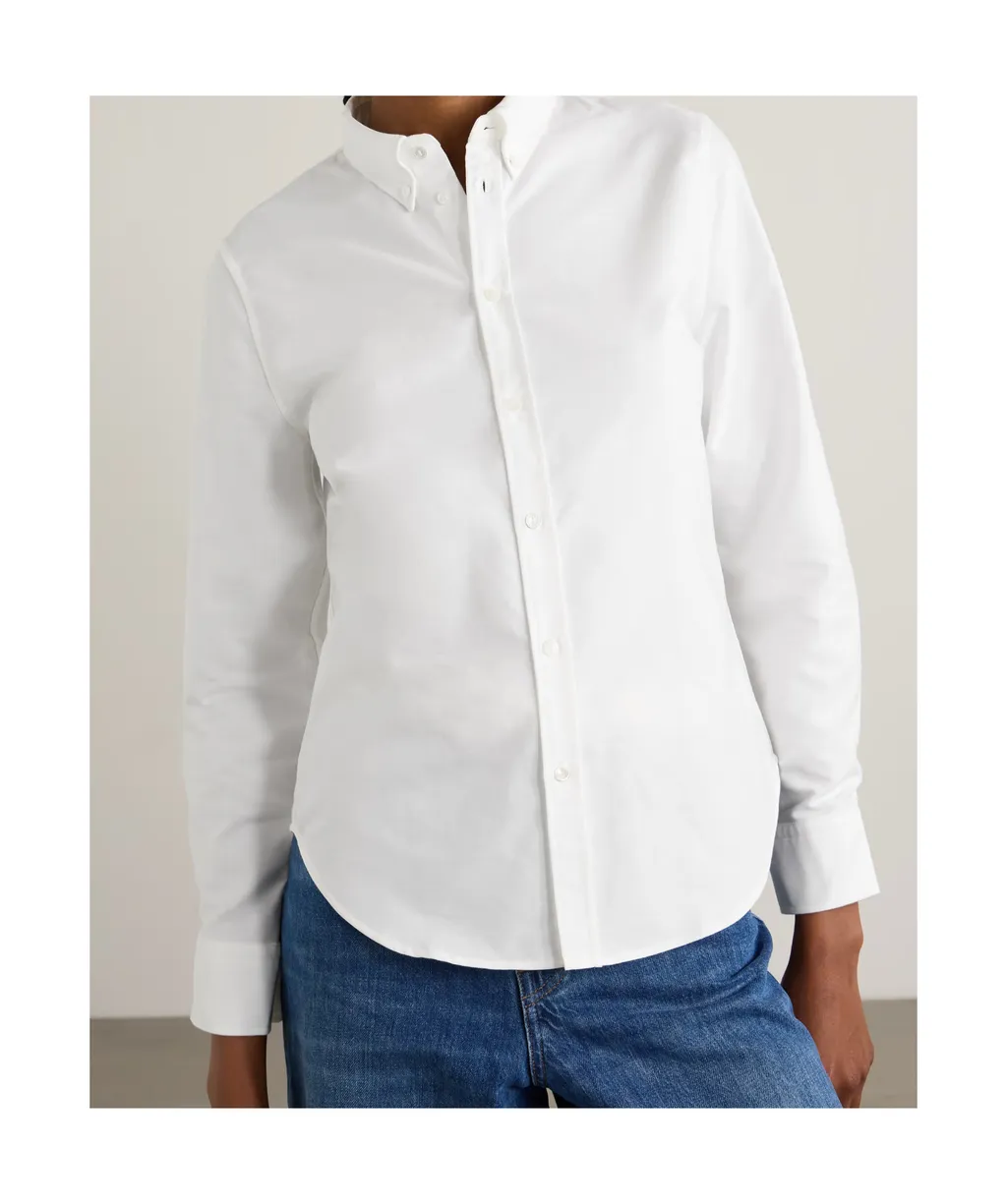 Long-Sleeved Button-Down Shirt