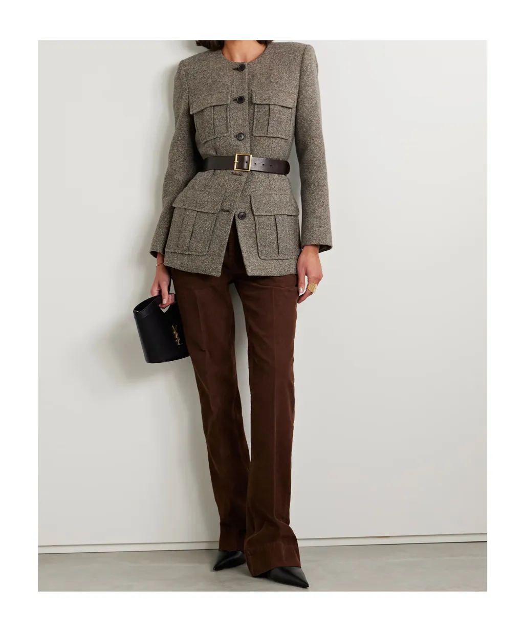 Gabriella Button-Down Blazer