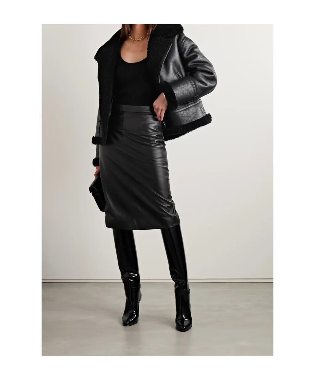 Patchwork Wool Fur
