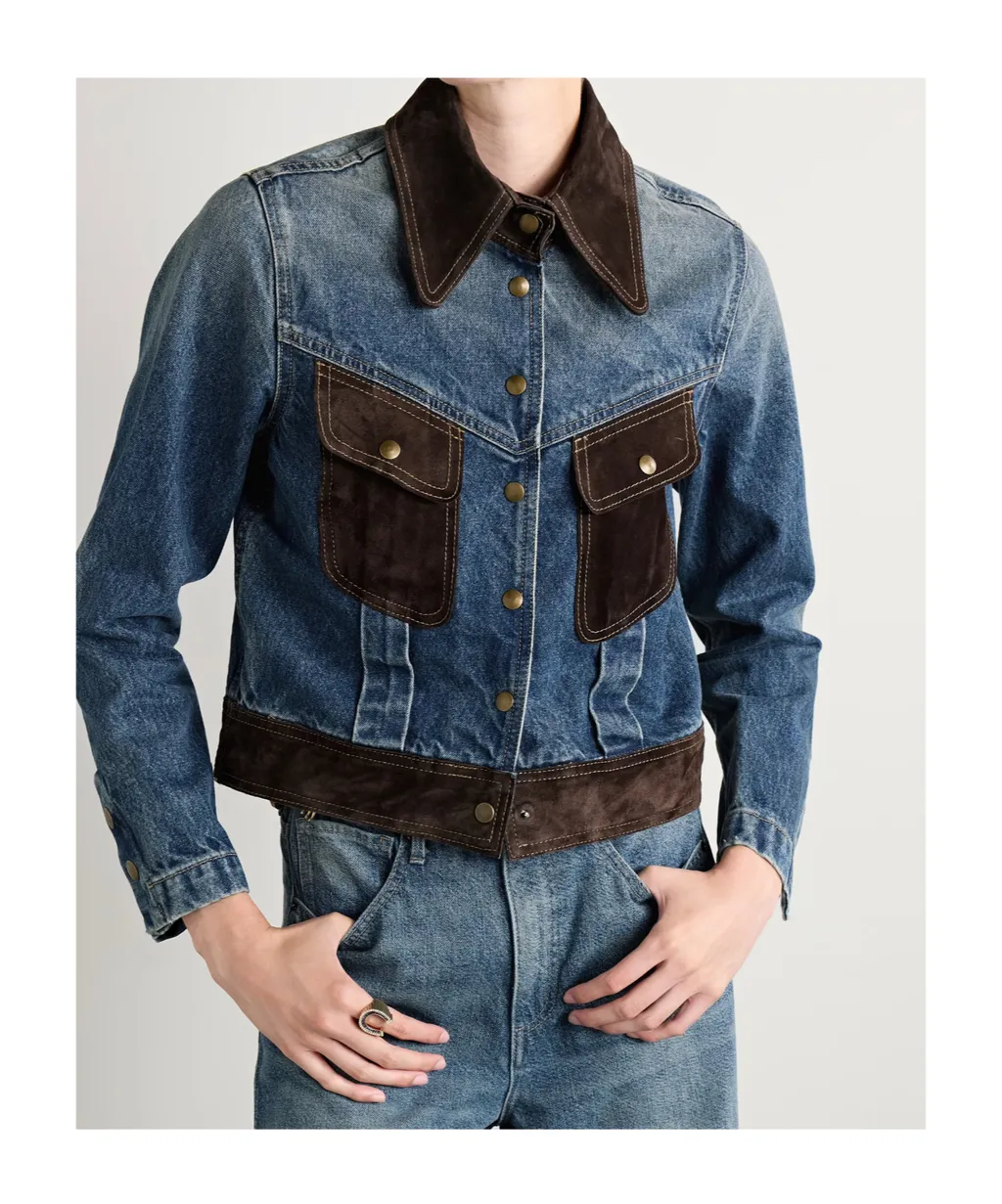 Patchwork Denim Jacket