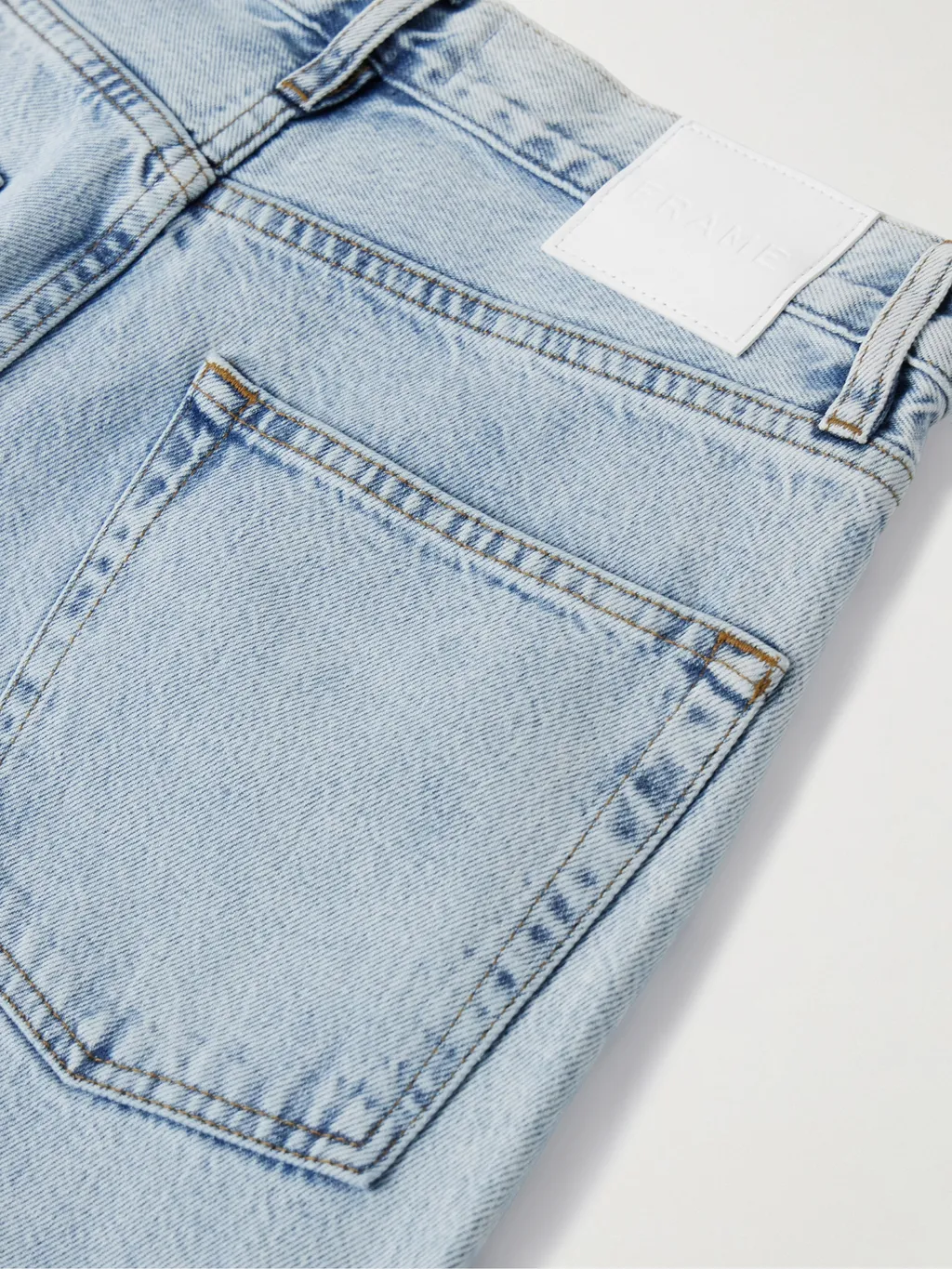 Crystal-Embellished High-Rise Jeans