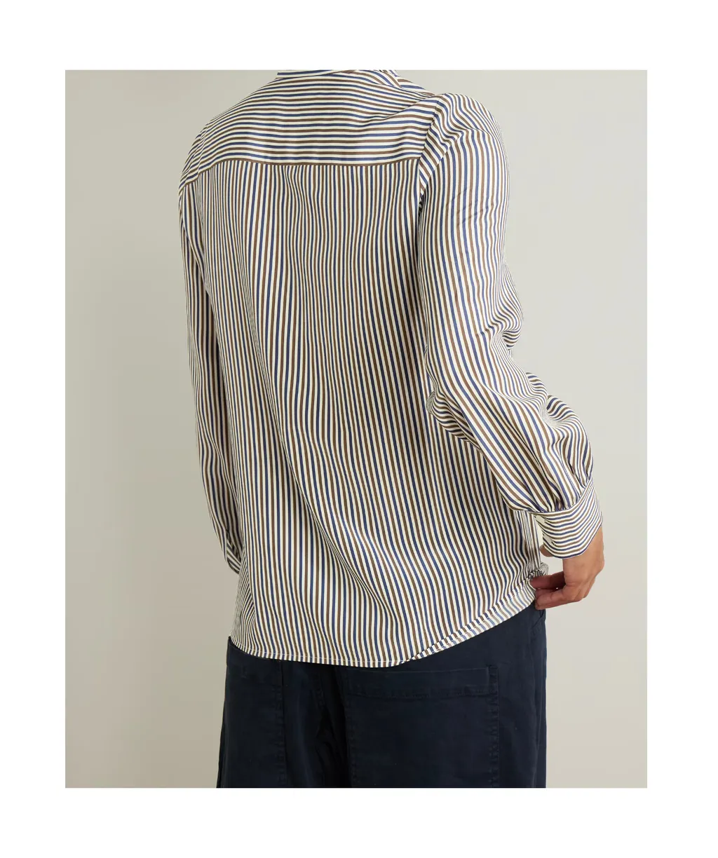 Striped Long-Sleeved Shirt