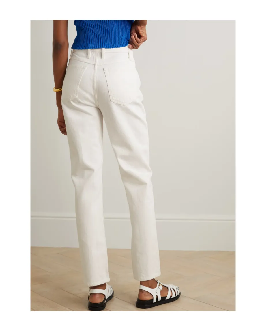Le High Tight High-Rise Straight-Leg Jeans N