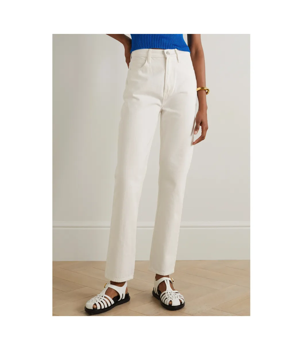 Le High Tight High-Rise Straight-Leg Jeans N