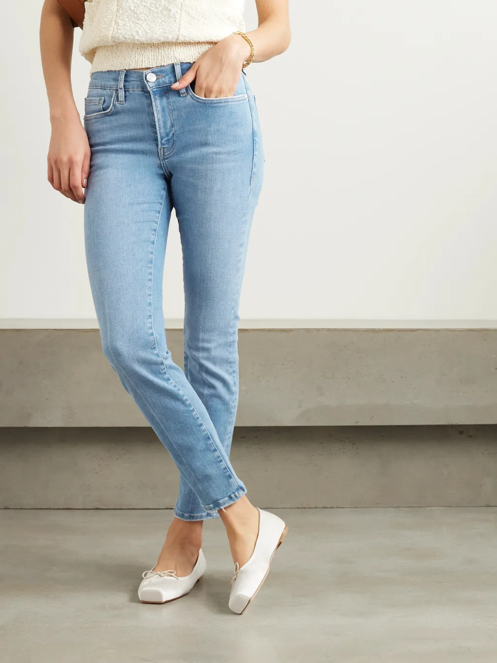 Cropped Jeans
