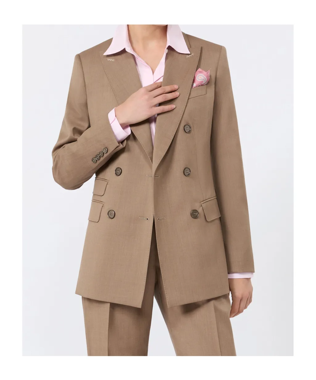 Long-Sleeved Suit Jacket