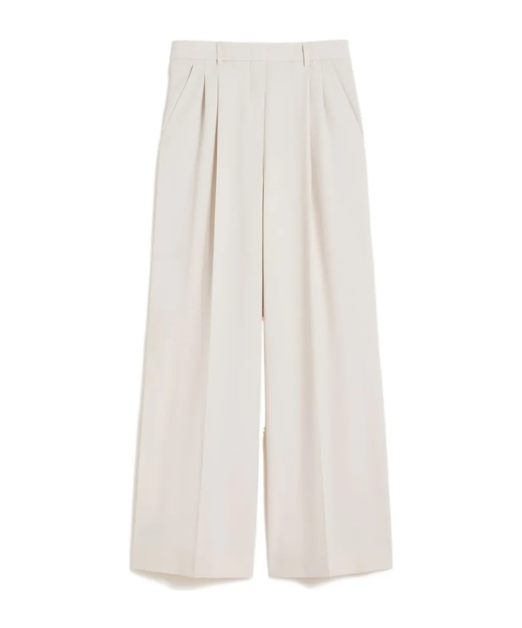 Wool-Blend Trousers
