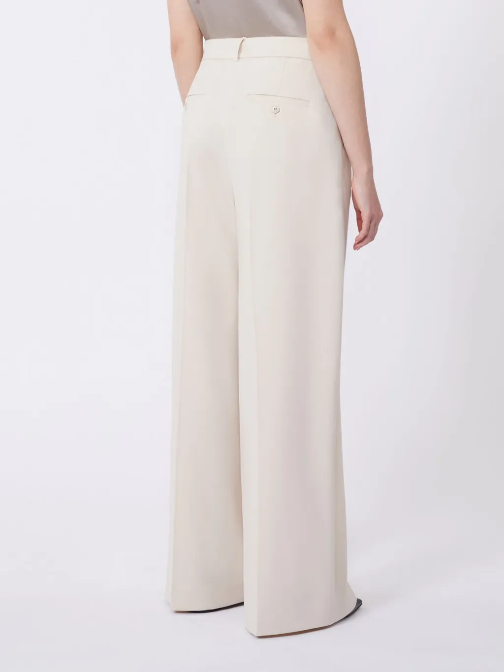 Wool-Blend Trousers