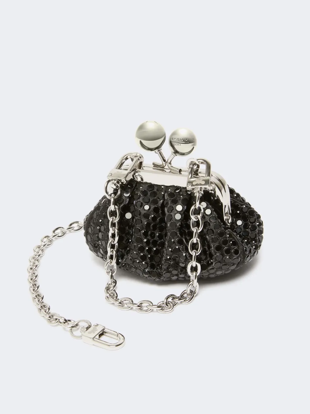 Mini Pasticcino Satin Rhinestone Handbag