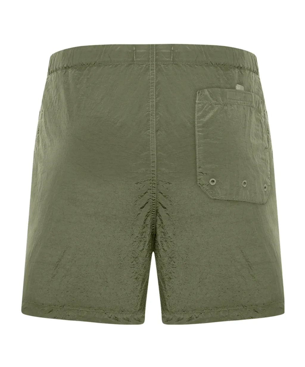 Stone Island Logo Patch Drawstring Shorts