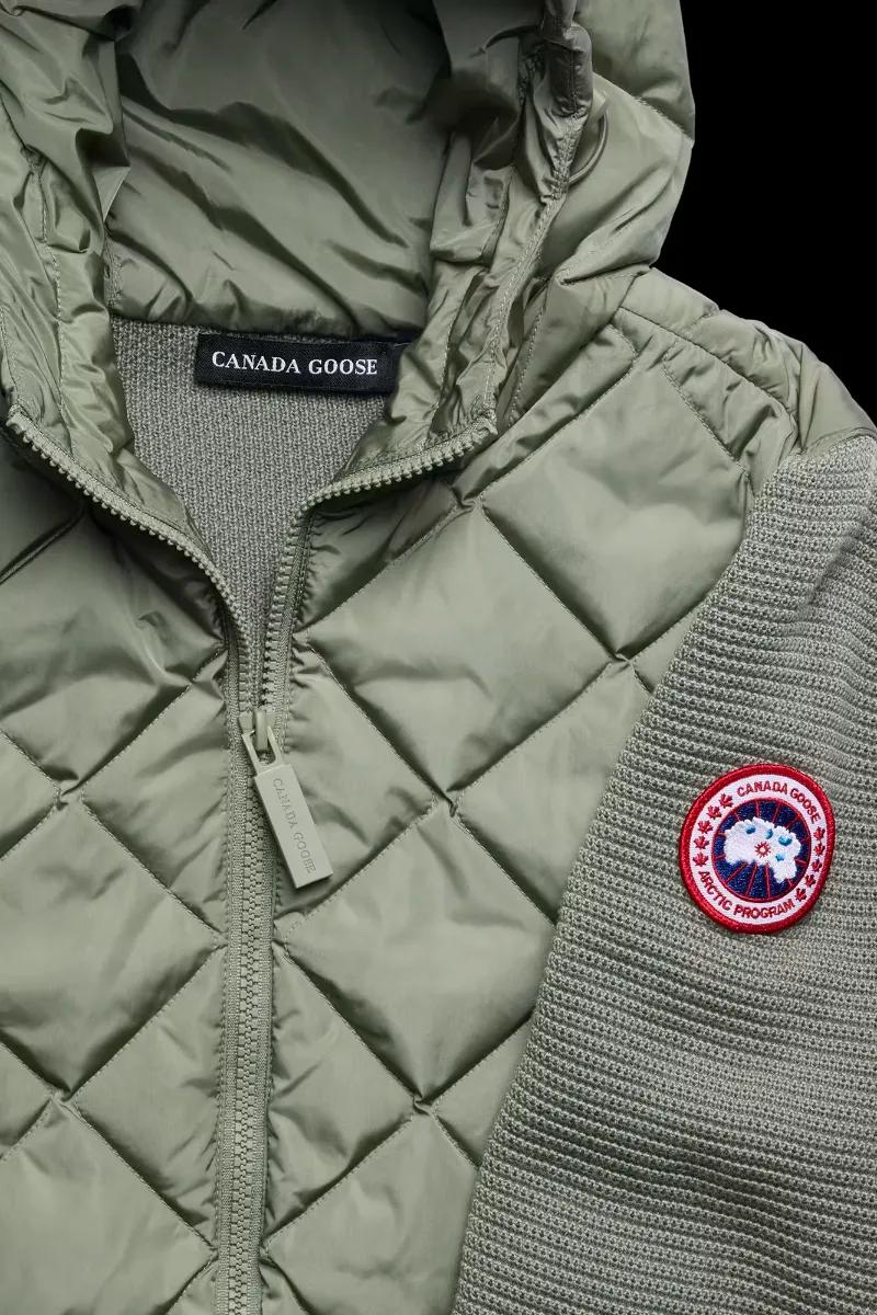 Hybridge® Quilted Knit Hoodie