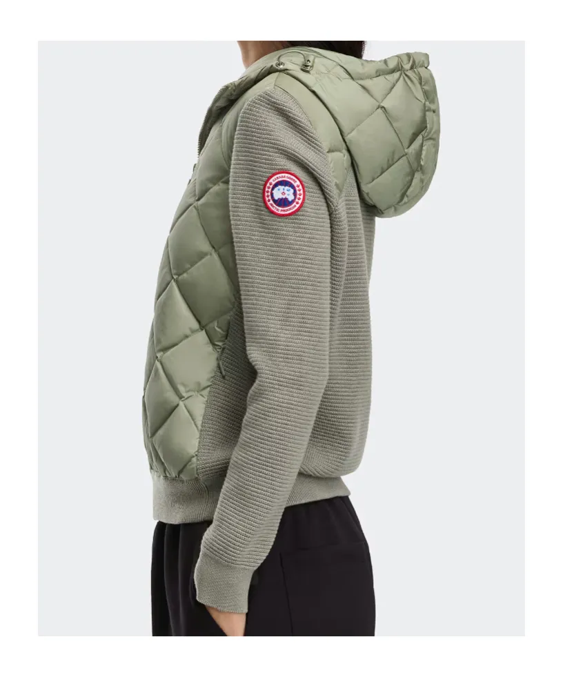 Hybridge® Quilted Knit Hoodie