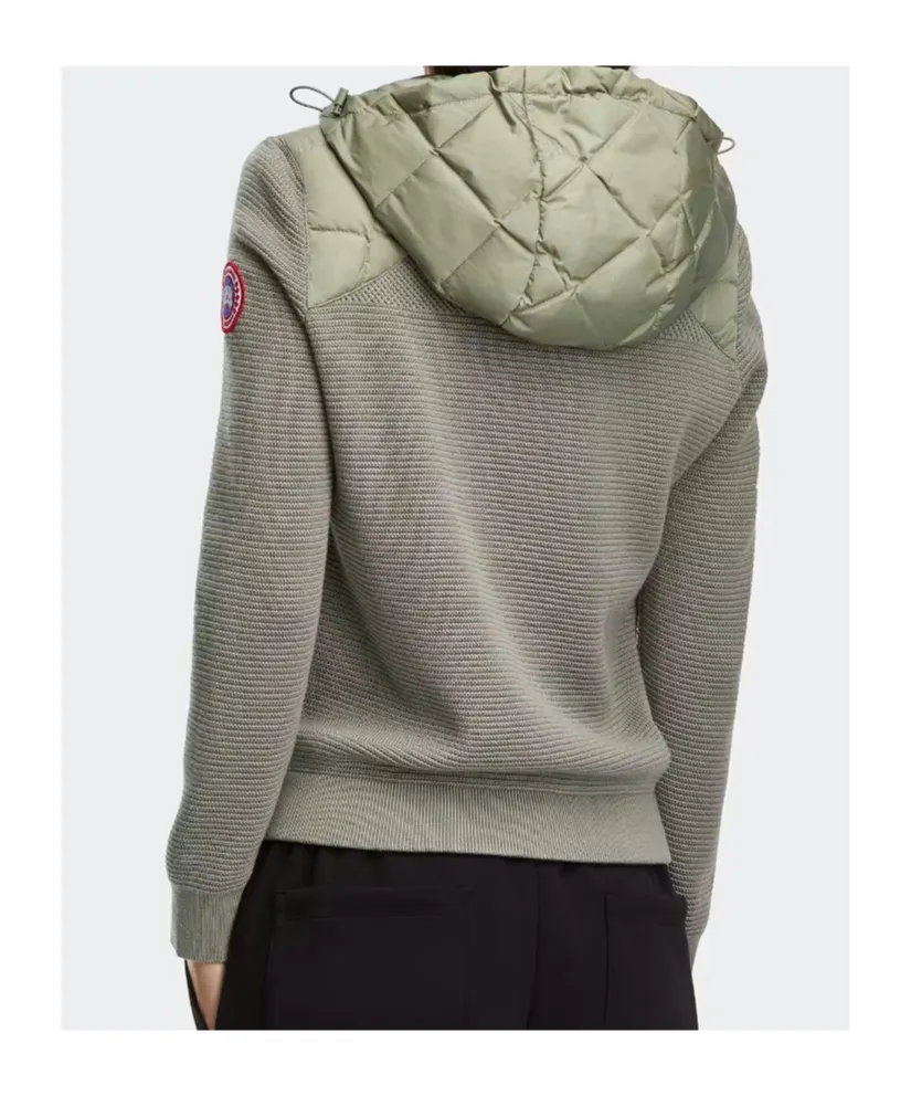 Hybridge® Quilted Knit Hoodie