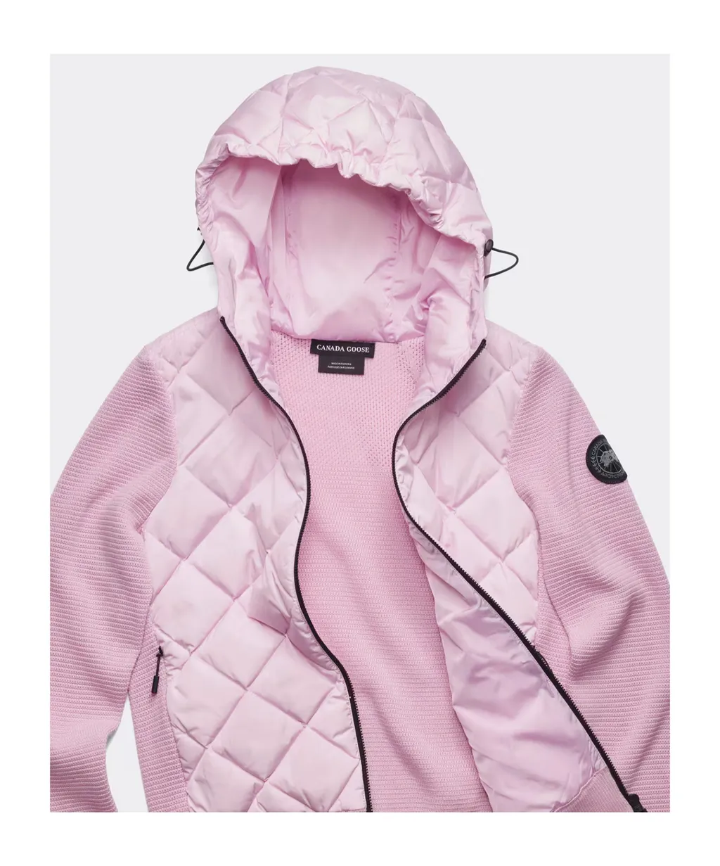Hybridge® Quilted Knit Hoody Black Label