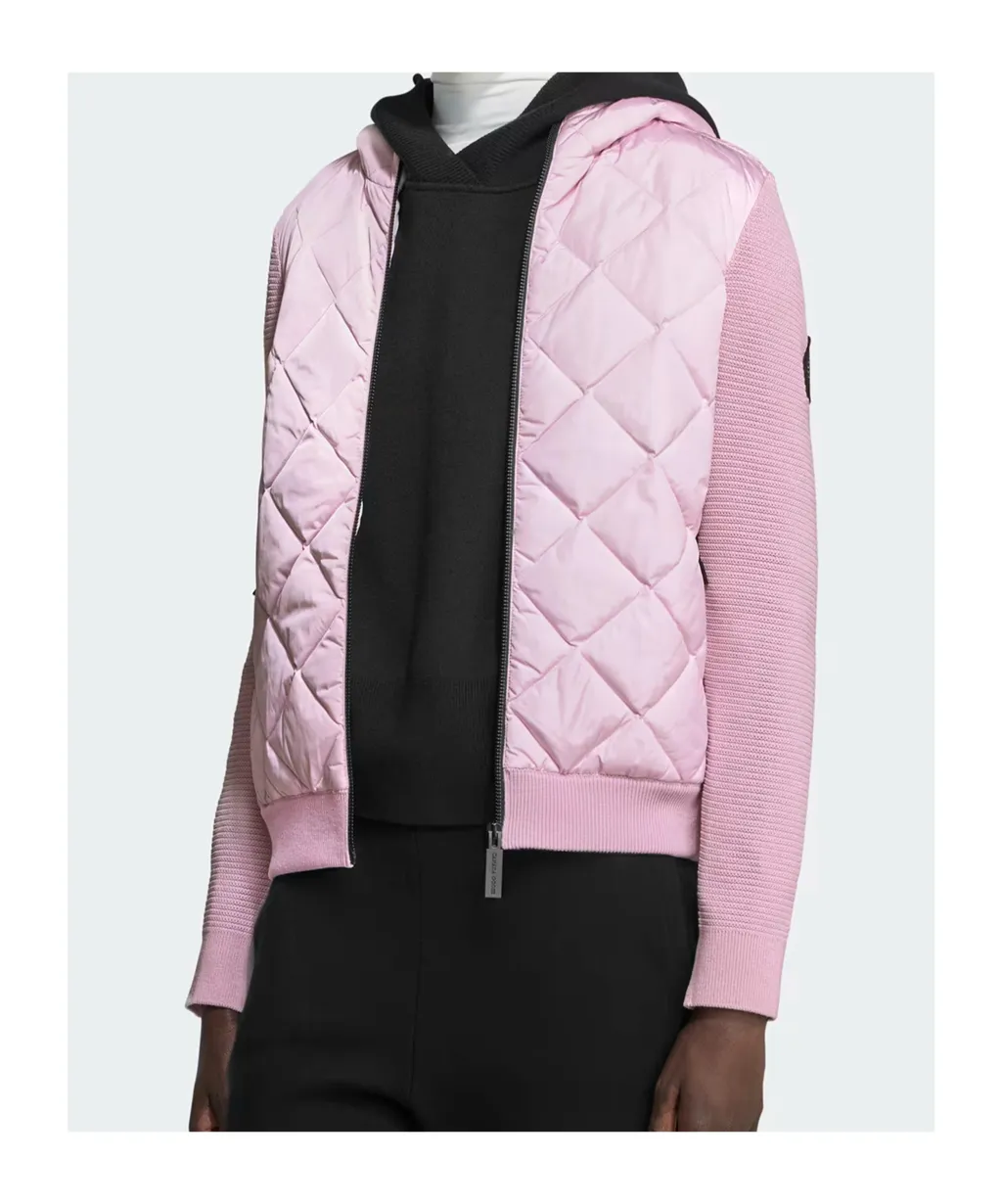 Hybridge® Quilted Knit Hoody Black Label