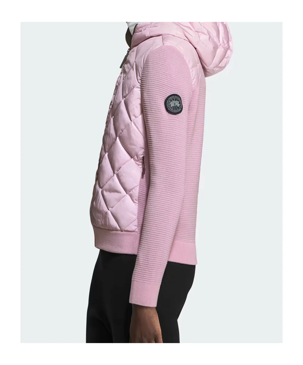 Hybridge® Quilted Knit Hoody Black Label